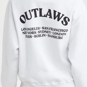 Anine Bing Ramona Outlaws Sweatshirt S NWT